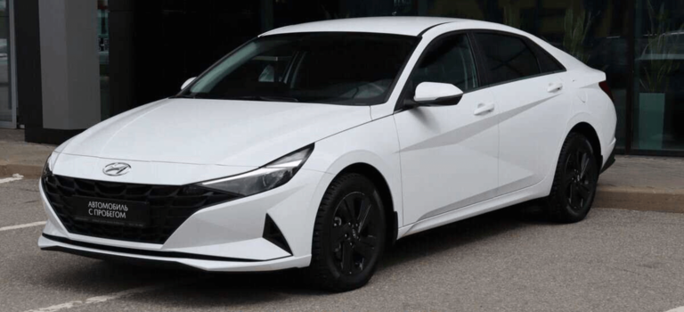 «Евросиб-Авто» представляет белоснежный Hyundai Elantra 2021