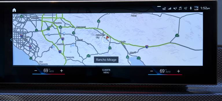 BMW 7 серии с HERE HD Live Map — вождение без помощи рук на скорости 130 км/ч