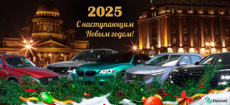 Поздравляем с наступающим Новым 2025 годом!