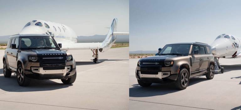 Jaguar Land Rover участвует в космических проектах Ричарда Брэнсона