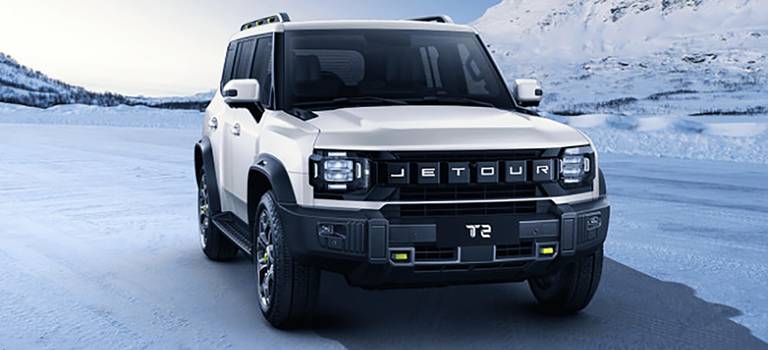 Jetour T2 расширяет палитру: встречайте белый цвет!
