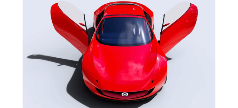 Mazda представила спортивное купе с двумя роторными моторами