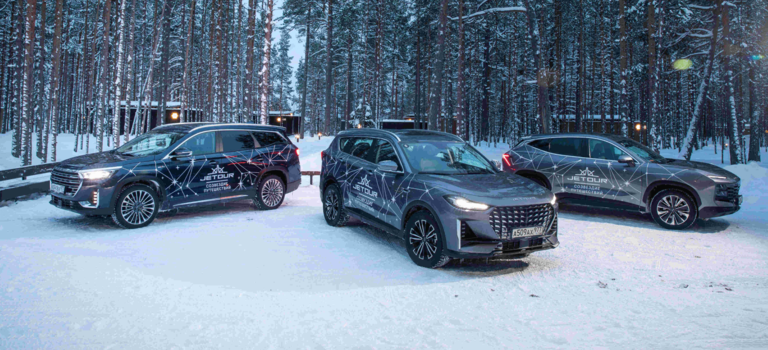 Кроссоверы Jetour успешно прошли тест на русскую зиму в Карелии