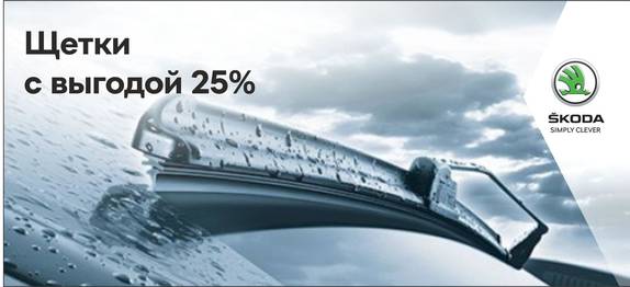 Щетки стеклоочистителей выгодой 25% в Европа Авто