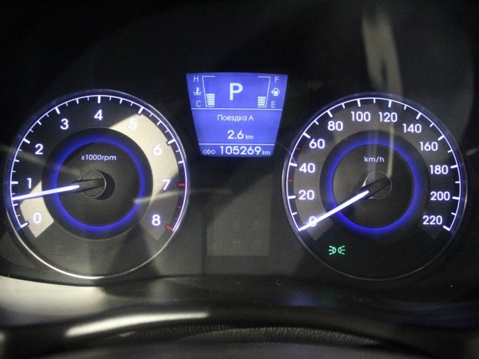 Hyundai solaris приборы