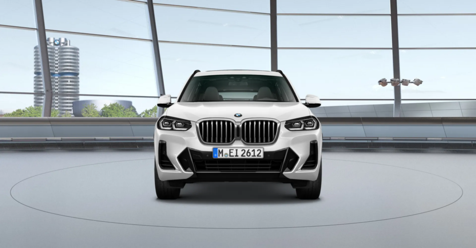 BMW X3 Внедорожник Белый Минерал