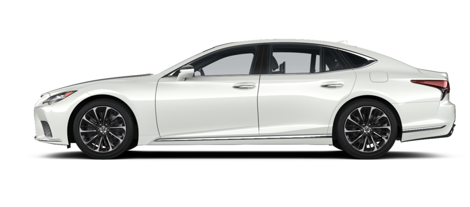 Lexus LS Седан Искрящийся белый специальный металлик