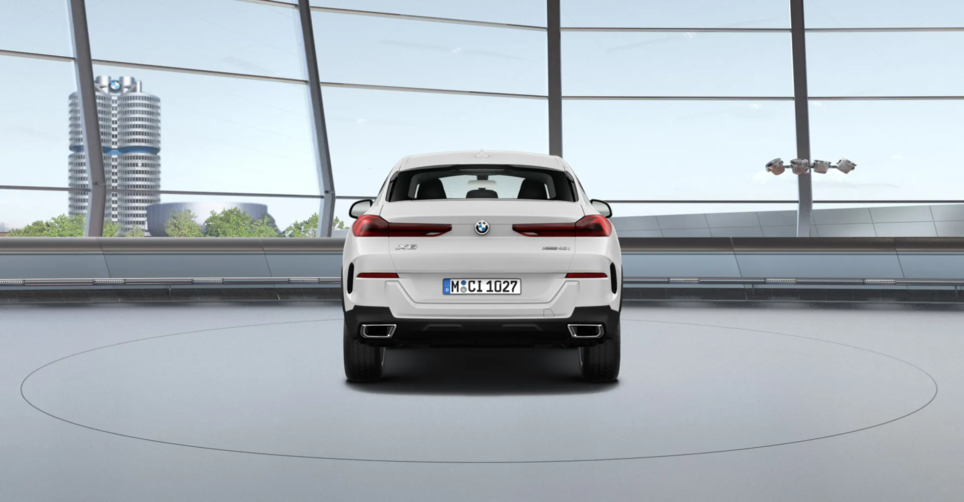 BMW X6 Кроссовер Белый Минерал