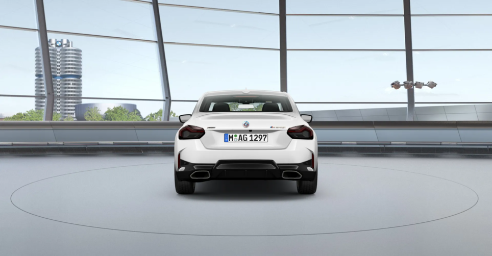 BMW 2 серии Купе Белый Минерал