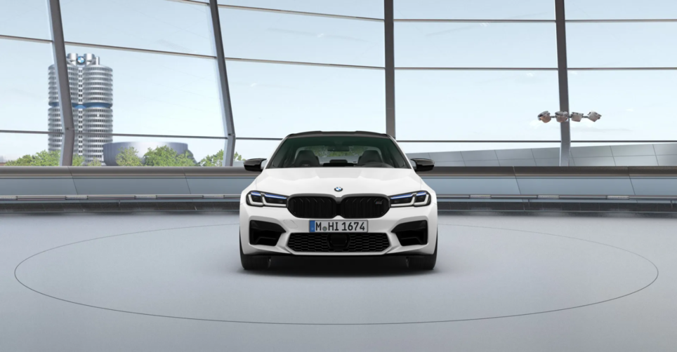 BMW M5 Седан Белый Бриллиант металлик