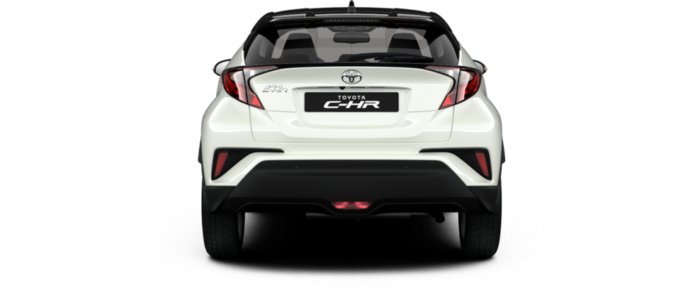 Toyota Toyota C-HR Внедорожник Жемчужно-белый с крышей черного цвета