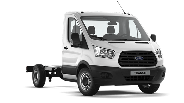 FORD TRANSIT Шасси Frozen White